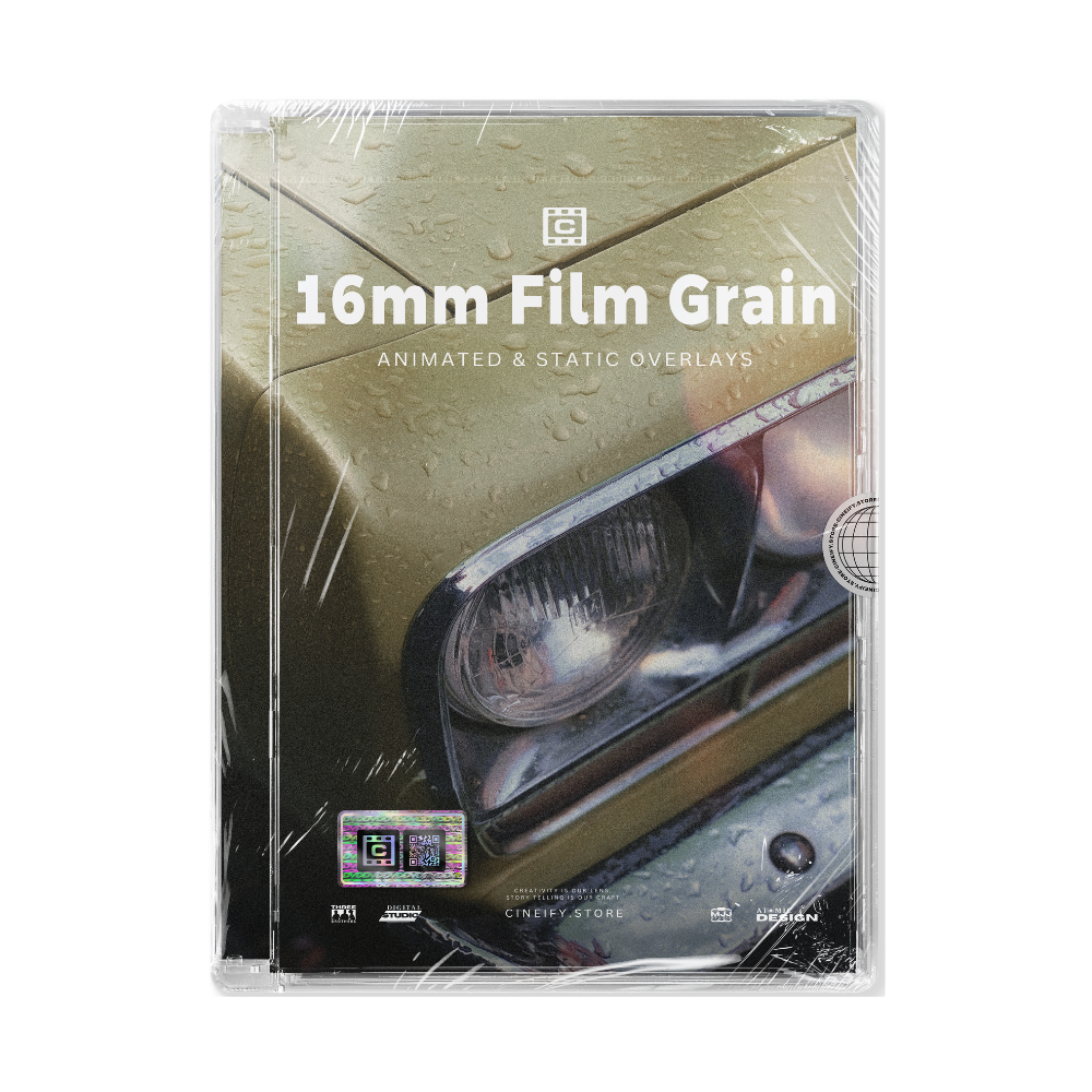 16mm Film Grain - Animated & Static Overlays
